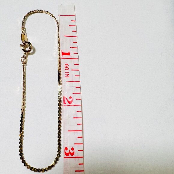 Bracelet Serpentine 7" Chain Trifarium Gold-tone Hi Quality 1955 TRIFARI New - Picture 5 of 7